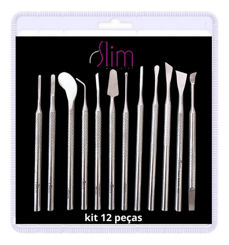 Kit 12 Peças Para Unha Encravada Spa Dos Pés Desencravar