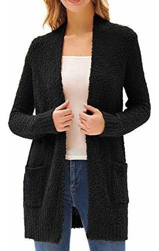 Grace Karin Mujeres Cardigan Sweaters Popcorn Long D7m3j