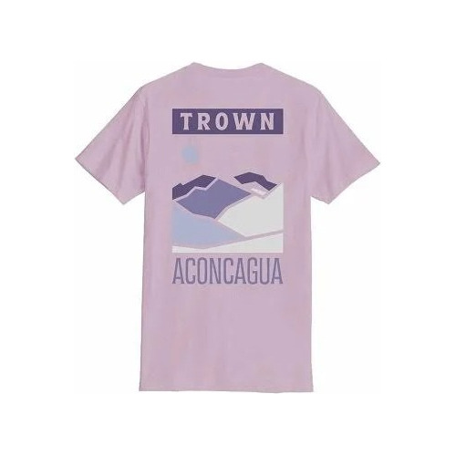 Remera Trown Manga Corta Hombre Mujer Aconcagua