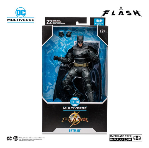 Figura Dc Multiverse - Flash - Batman Dark - Articulado 18 C