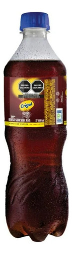 24pzas Refresco Cristal Cebada Y Sidra Negra 600ml (12 C/u)