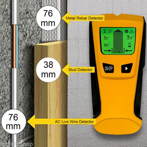 3 In1 Detector Stud Madera Pared Centro Buscador Metal Alamb