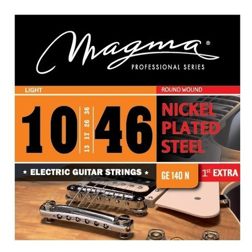 Encordado Guitarra Electrica Magma Nickel Varios Calibres
