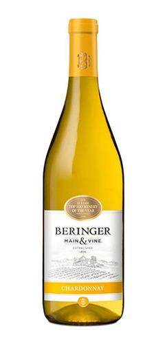 Pack De 4 Vino Blanco Beringer Mv Chardonnay 750 Ml