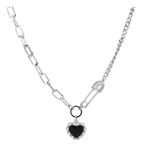 Collar De Mujer ,plata Ley925 Pedreria De Circon Ajustable