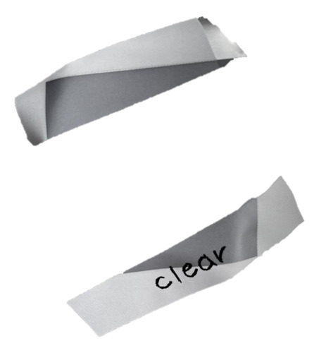 Cinta Impresora Tepra Lite 11mm Clear Hecha En Japón 11-009 Tinta Transparente