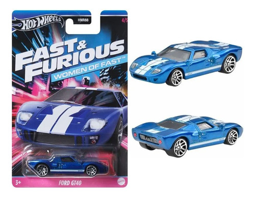 Hot Wheels Ford Gt40 Auto Fundido