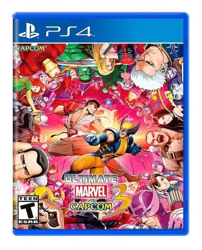 Jogo Novo Midia Fisica Ultimate Marvel vs Capcom 3 para Ps3