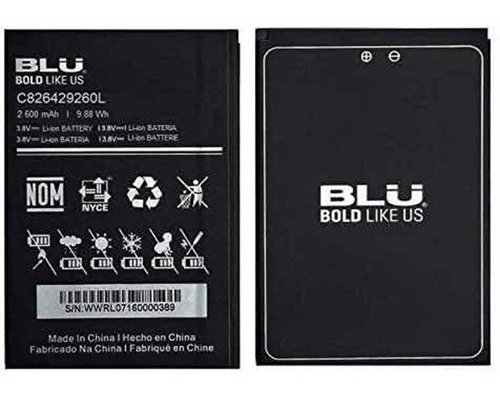 Bateria Pila Blu M2 G190 C826429260l 30d Gtia Tienda