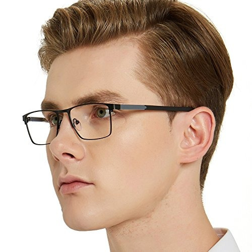 Ocio Chiari Gafas Para Hombre Rectangulares Con Borde Comple