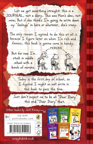 Diary Of A Wimpy Kid: A Novel In Cartoons