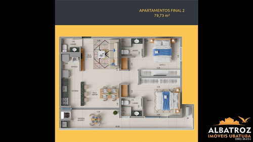 Imagem 16 de 17 de Apartamento 02 Suítes, 600m Da Praia Do Tenório! - Ap602