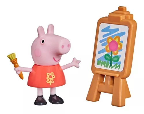 Quadro decorativo A4 Desenho Peppa Pig Serie