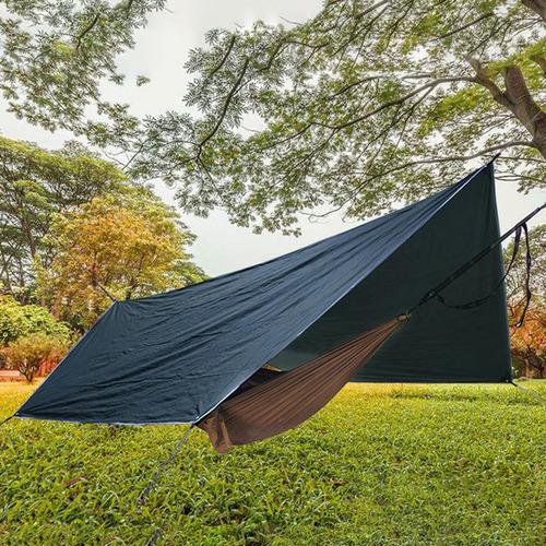 Lona Liviana Para Carpa Impermeable, Fuerte Verde Oscuro