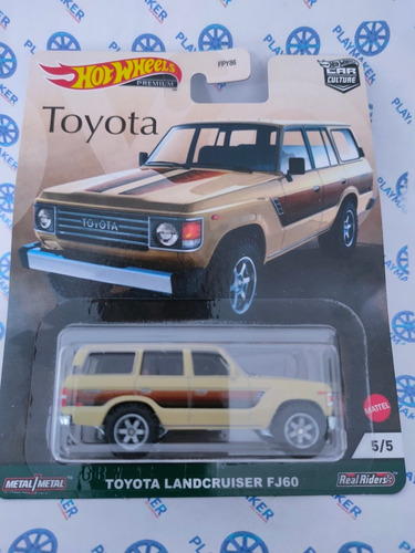 Hot Wheels Colección Premium Car Culture Toyota Landcruiser 