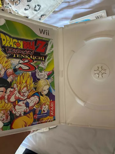 Manual Only) Dragon Ball Z Budokai Tenkaichi 3 Nintendo Wii Authentic