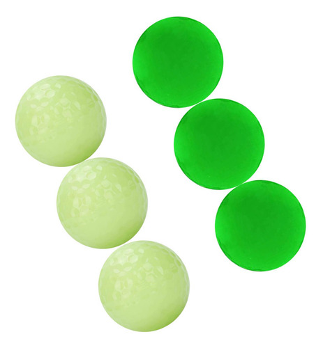 6 Pelotas De Golf Nocturnas Luminosas, Pelotas Luminosas