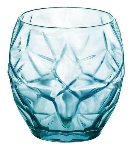 6 Vaso Agua Azul Fresco