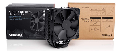 Enfriador De Cpu Noctua Nh-u12s Chromax.black De 120 Mm De T