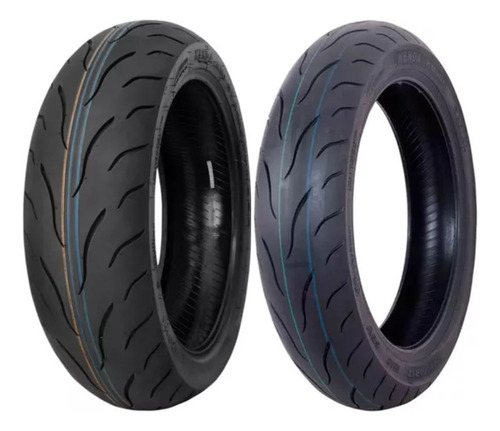Par Pneu 120/70-17 + 160/60-17 Km1 Kenda Ninja650 R T310 S/c