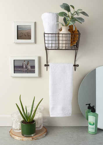 Home Traditions Estante, Toallero, Pares, Baño, Cocina