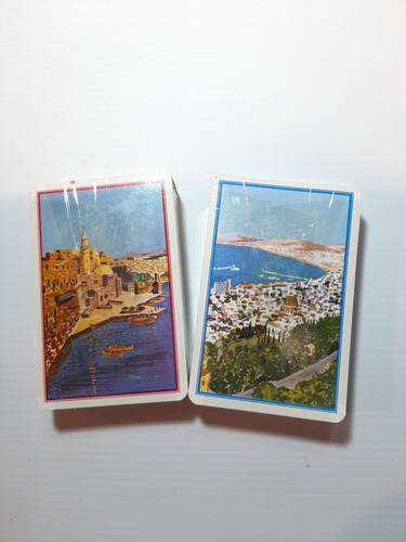Imagen 5 de 5 de Poker Cartas Lion Estuche X2 Holy Land Unicas Ro 1332