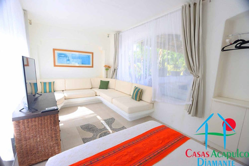 Imagen 28 de 30 de Cad Océano Playa Fortuna Ph 7. Roof Garden Con Palapa, Sala, Comedor, Asador Y Alberca Para 8 Personas
