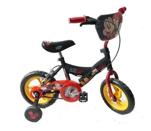 Bicicleta Rodado 12 Disney Mickey 2 A 4 Años Oferta Yanett