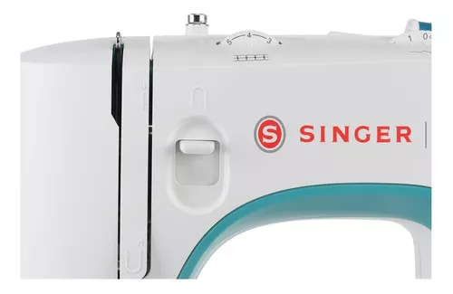 Imagen 5 de 7 de Máquina de coser recta Singer M3305 portable blanca y verde 220V - 240V