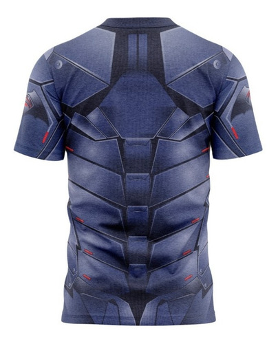Imagem 2 de 4 de Superman Krypton - Camiseta Adulto - Tecido Dryfit