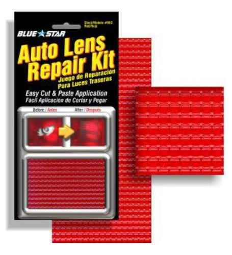 Kit De Reparación Focos Vehículos Trizados Color Rojo
