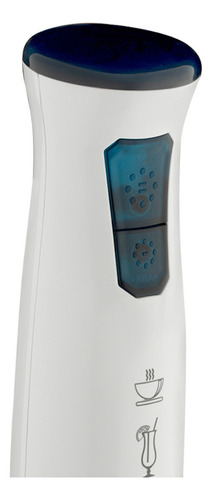 Mixer Licuadora De Mano Multiusos Pica Hielo Color Blanco - 400w - 220 / 240v - 15000rpm - R.370