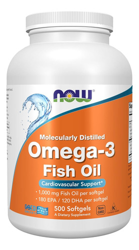 Fish Oil Omega 3 1000mg 500caps