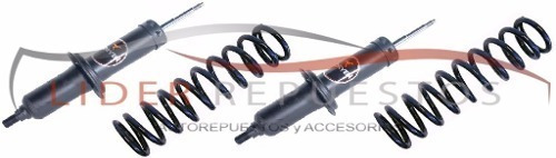 Amortiguador Y Espiral Kit X2 Renault 12 Delantero