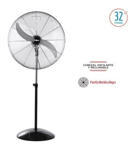 Ventilador Liliana Industrial Vpi32 Pie 3 V Grande Y Potente