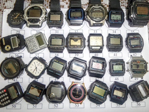 Lote 1 Sucatas Casio E Outros- Máquina Do Tempo
