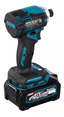 Atornillador Impacto Inalámbrico 40v Xgt Makita Td001gm201 Color