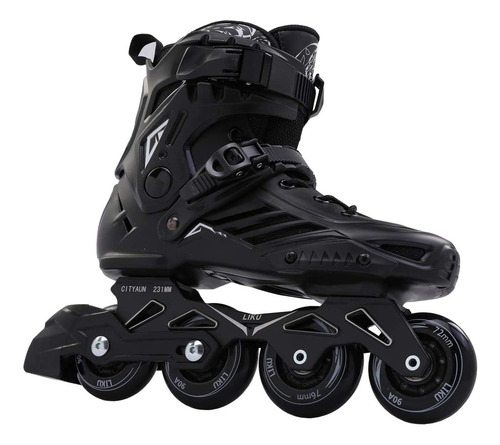 Patines Línea Profesionales Negros Unisex