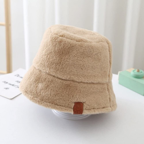Gorro Pescador De Felpa Para Mujer, Gorro De Pescador Cálido