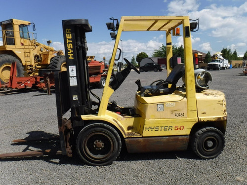 Imagen 8 de 14 de Montacargas Hyster H50xm Año 2000 A Gas Folio 15127