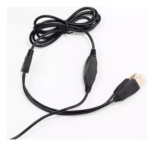 Fone De Ouvido Headset Gamer Led Verde Preto P3 Usb Ps4/one