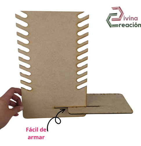 Exhibidor Collares Cadenas Joyería Tocador Decoración Mdf
