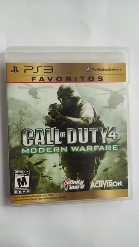 Call Of Duty 4 Modern Warfare Ps3.