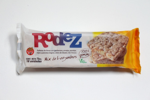 Galletas De Arroz Rodez Con Mix Legumbres