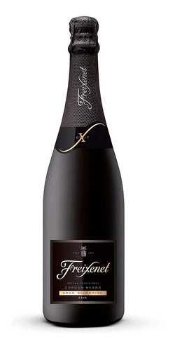 Espumante Cava Freixenet Cordon Negro Brut 750ml