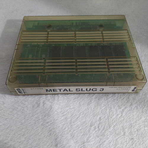 Cartucho Metal Slug 3 Mvs Neo Geo 