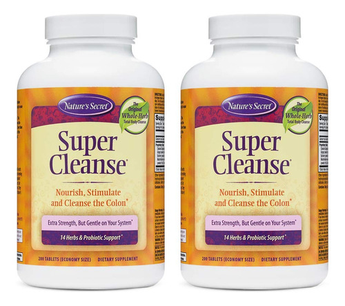 Nature's Secret Super Cleanse Extra Strength Toxin Detox & G