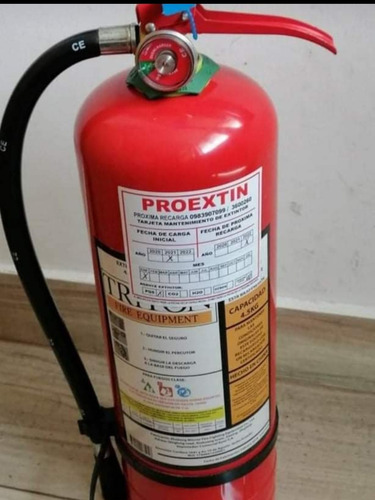 Imagen 9 de 9 de Extintor Pqs De 10 Libras Instalado A Domicilio
