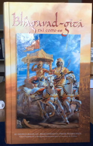 Bhagavad-gita Tal Como Es. Libro Sagrado India. Mantras