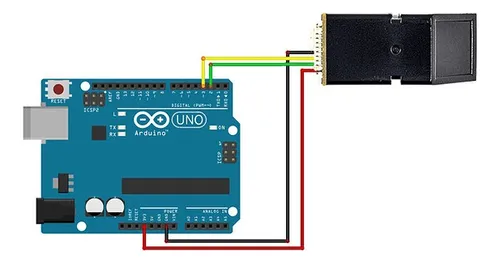 Sensor Huella Digital Arduino As608 Uart Ttl